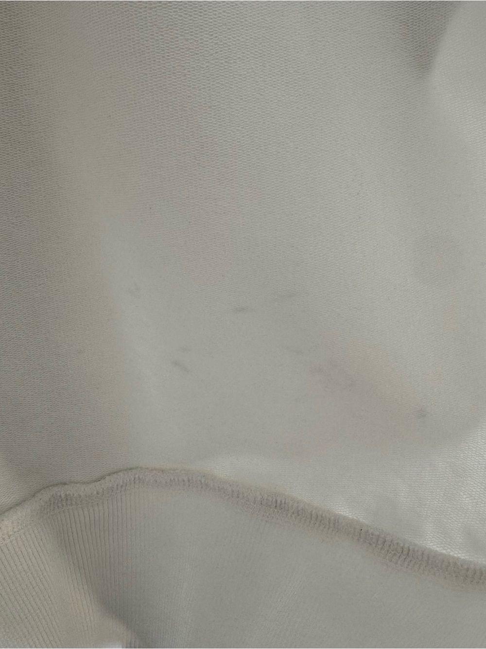 Ame & Lulu Tennis Sweatshirt Women's Large White Cotton Athleisure Preppy - Picture 9 of 9